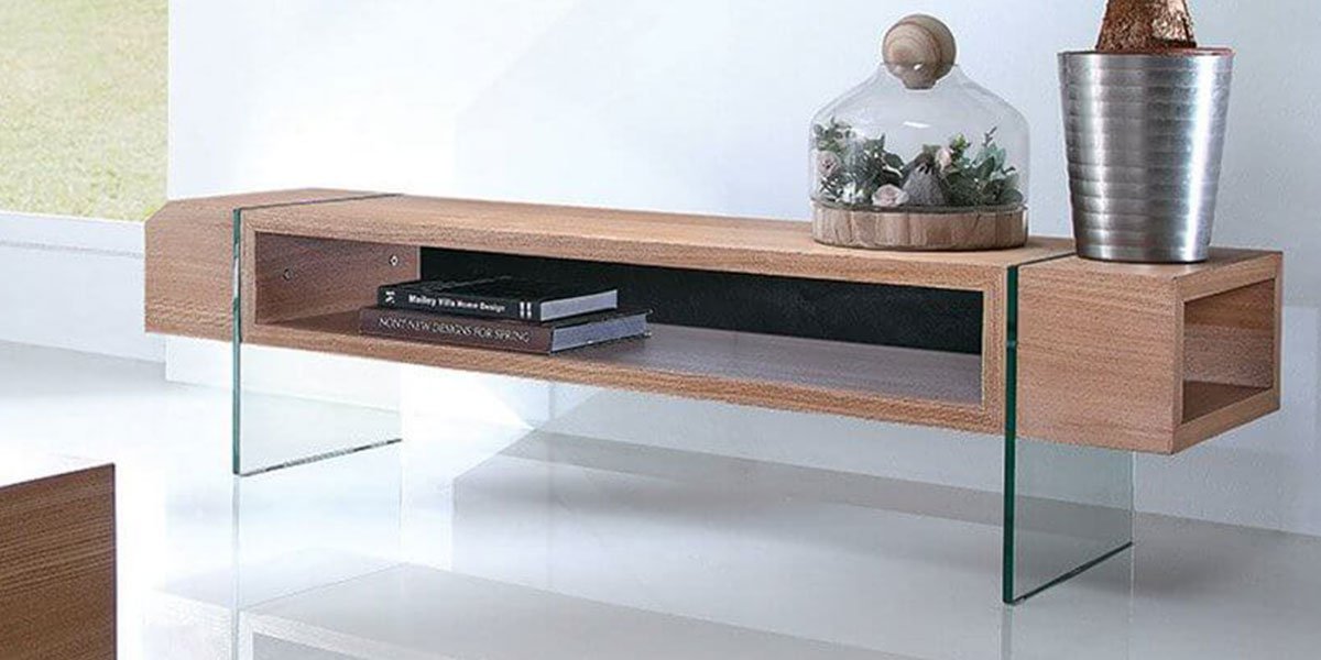 Meuble Tv Bois De Frene Taille Medium Jade