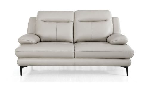 Canapé 2 places Cuir LYA - Beige