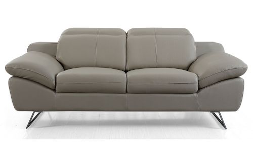 Canapé 2 places en cuir SARM – Beige