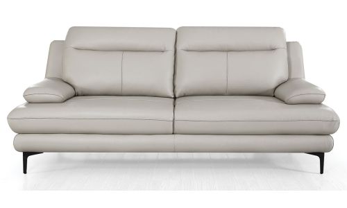 Canapé 3 places Cuir LYA - Beige