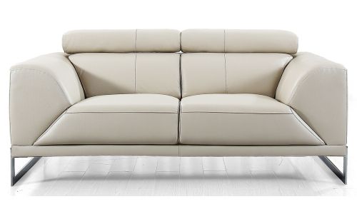 Canapé 2 places Cuir HAVANA – Beige