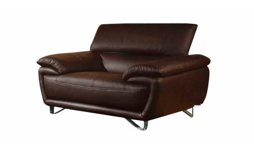 Fauteuil en cuir BAYA