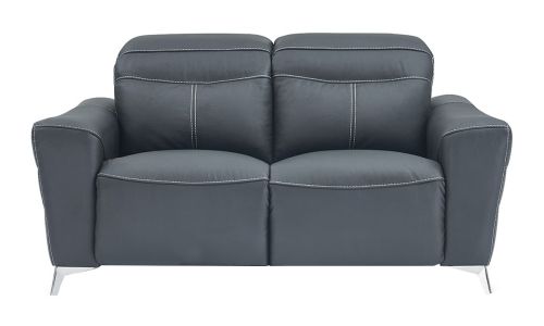 Fauteuil relax électrique en cuir DOA - Noir 1 places Laissez-vous