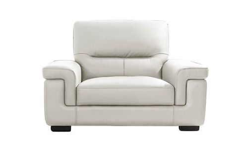 Fauteuil blanc SANDY