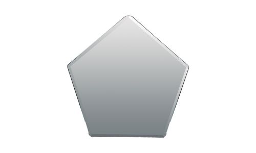  Miroir géométrique laqué PIX - Blanc