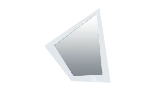 Miroir laqué VENUS - Blanc 