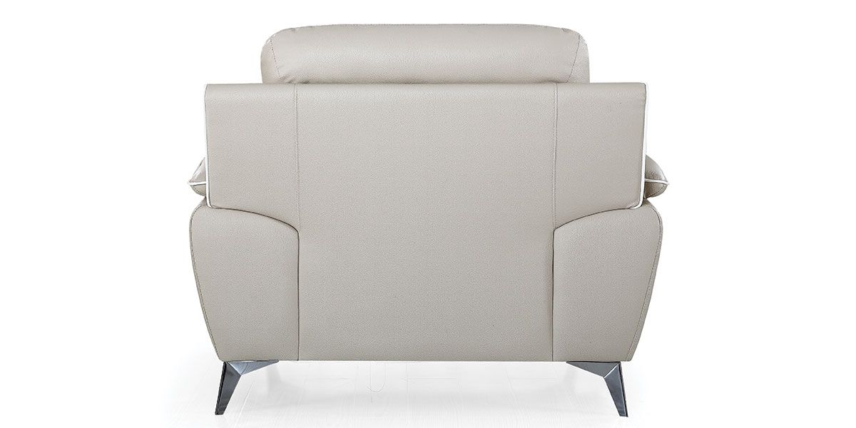 Fauteuil_cuir_Design_MAEL_-_Beige_3_LaMaisonDuCanapé