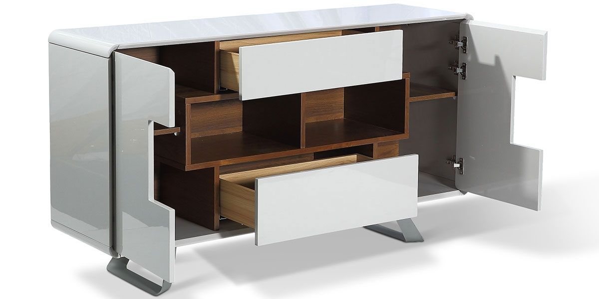 Buffet_bois/laqué_ISORA_-_Noyer/Gris_3_LaMaisonDuCanapé