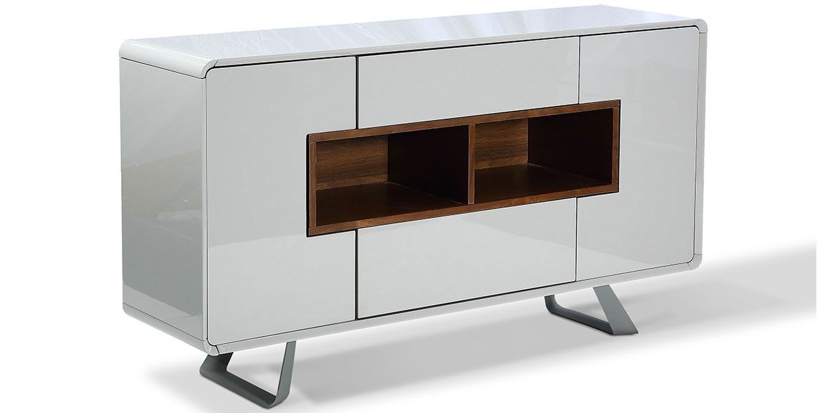 Buffet_bois/laqué_ISORA_-_Noyer/Gris_2_LaMaisonDuCanapé