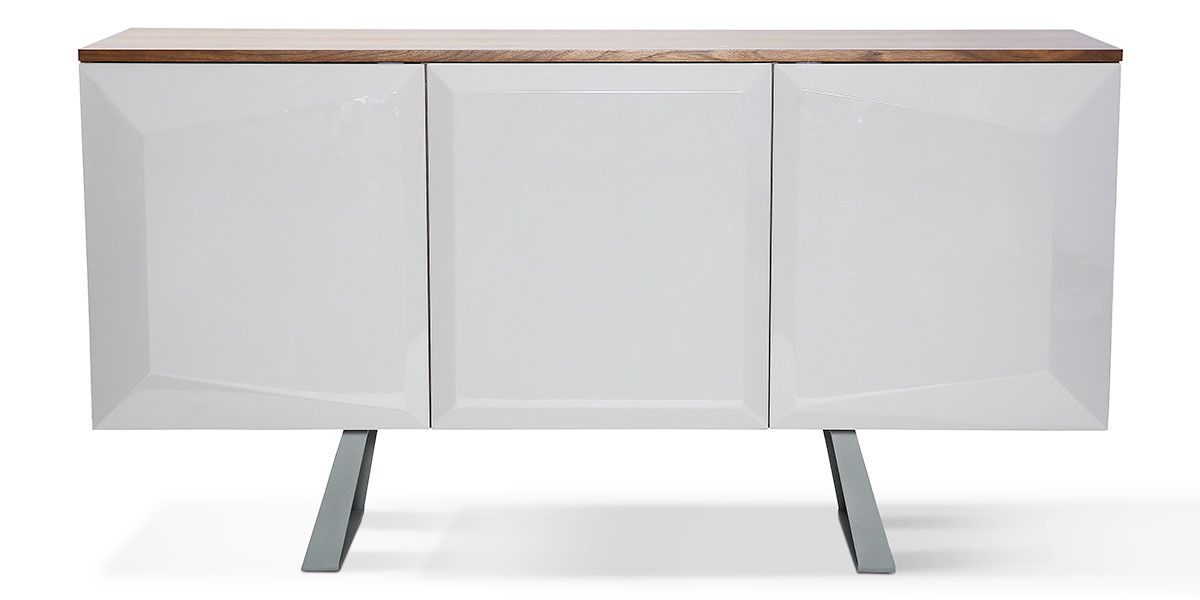 Buffet_laqué/bois_NOOR_-_Gris/Taupe/Noyer_1_LaMaisonDuCanapé
