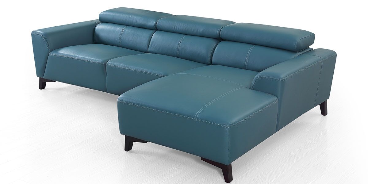 Canapé_d'angle_droit_en_cuir_BLOUM_-_Bleu/Vert_3_LaMaisonDuCanapé