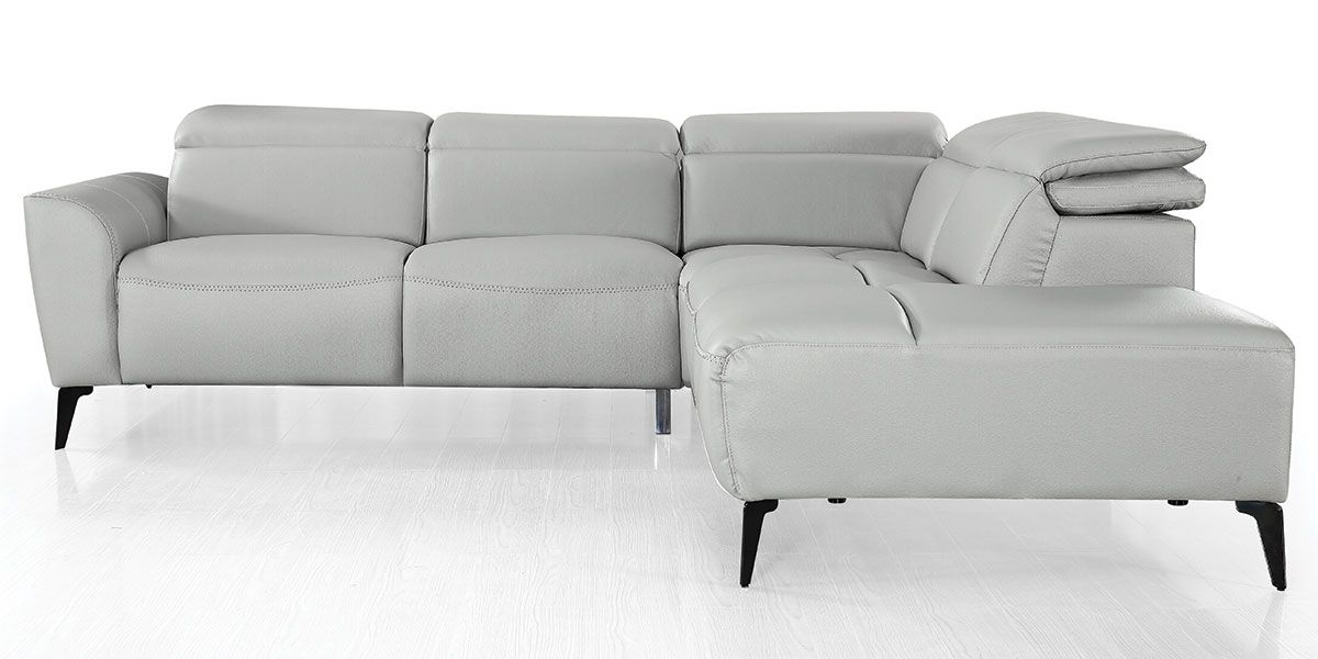 Canapé_d'angle_droit_en_cuir_ZOE_-_Gris_1_LaMaisonDuCanapé