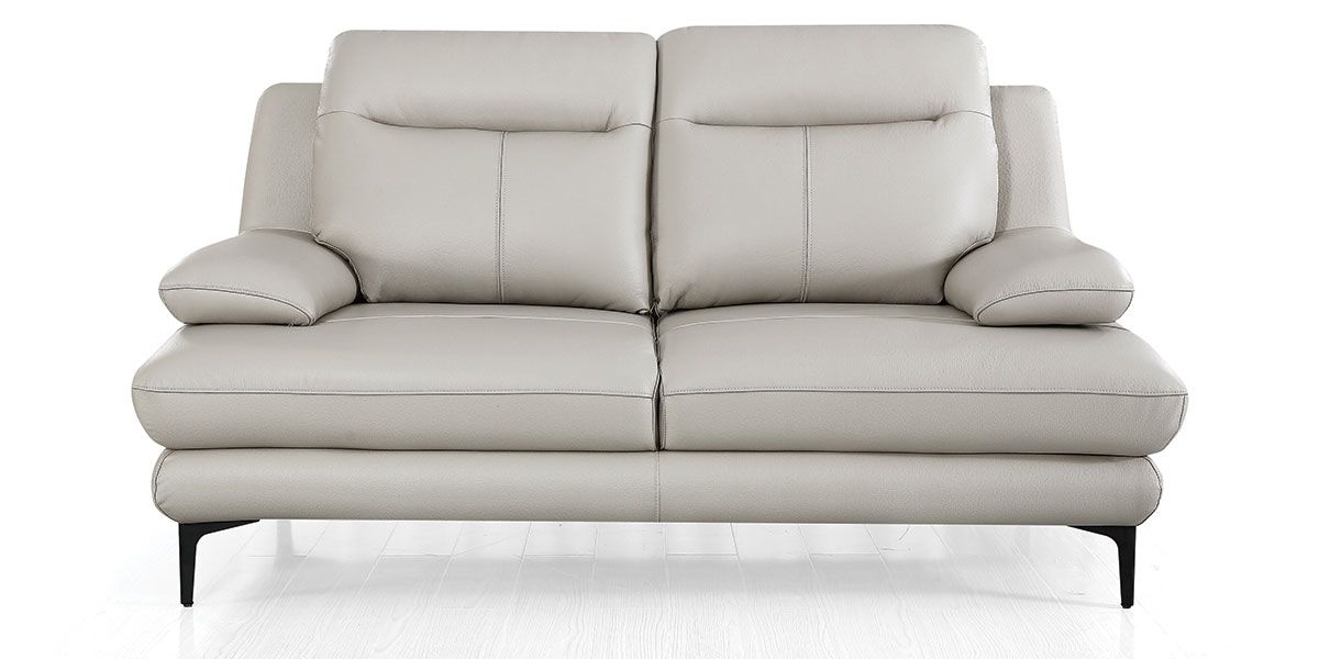Canapé_2_places_Cuir_avec_dossier_avance-recul_LYA_-_Beige_1_LaMaisonDuCanapé