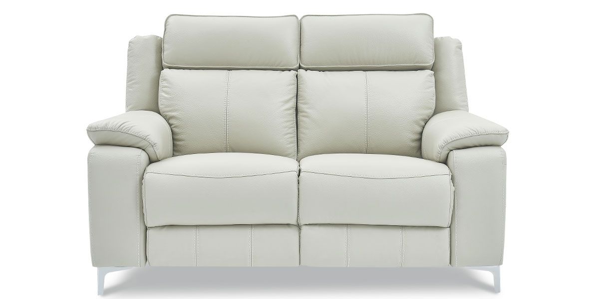 Canapé_relaxation_électrique_2_places_en_cuir_KARA_-_Gris_clair_1_LaMaisonDuCanapé
