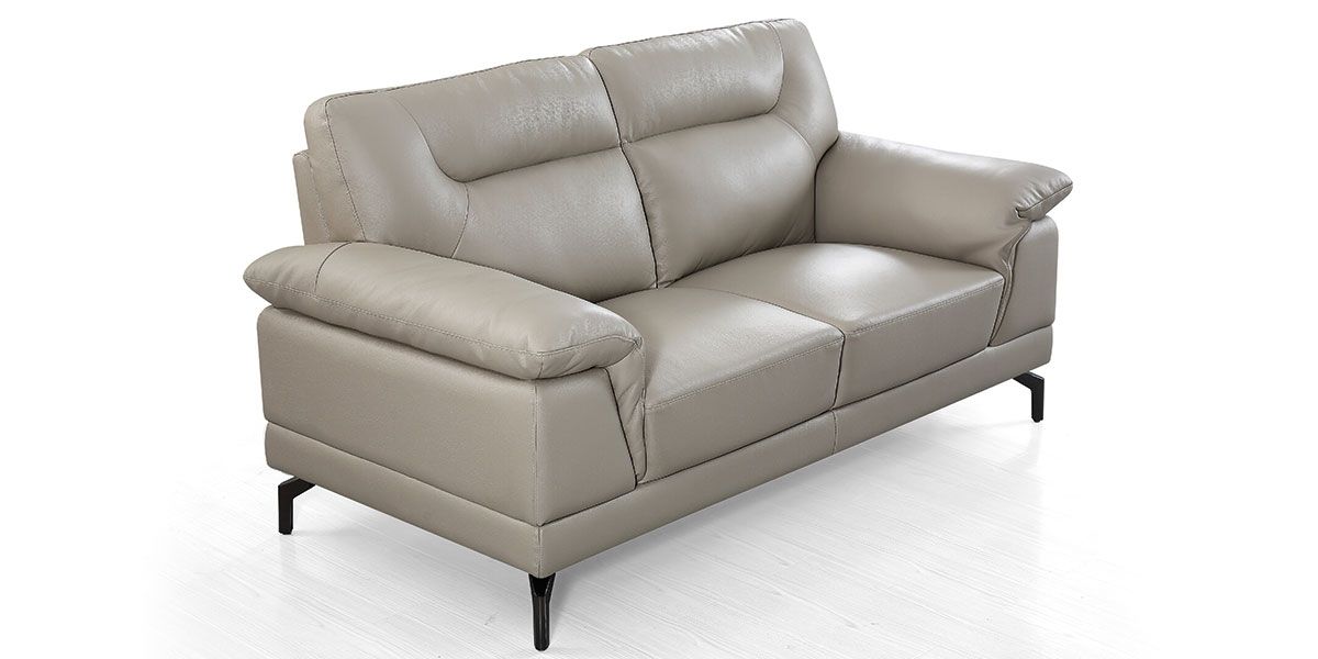 Canapé_2_places_Cuir_BRODY_-_Beige_2_LaMaisonDuCanapé