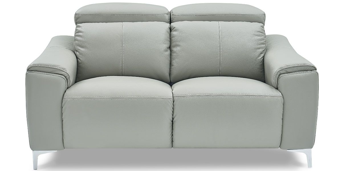 Canapé_relaxation_électrique_2_places_en_cuir_BIANCA_-_Gris_clair_1_LaMaisonDuCanapé