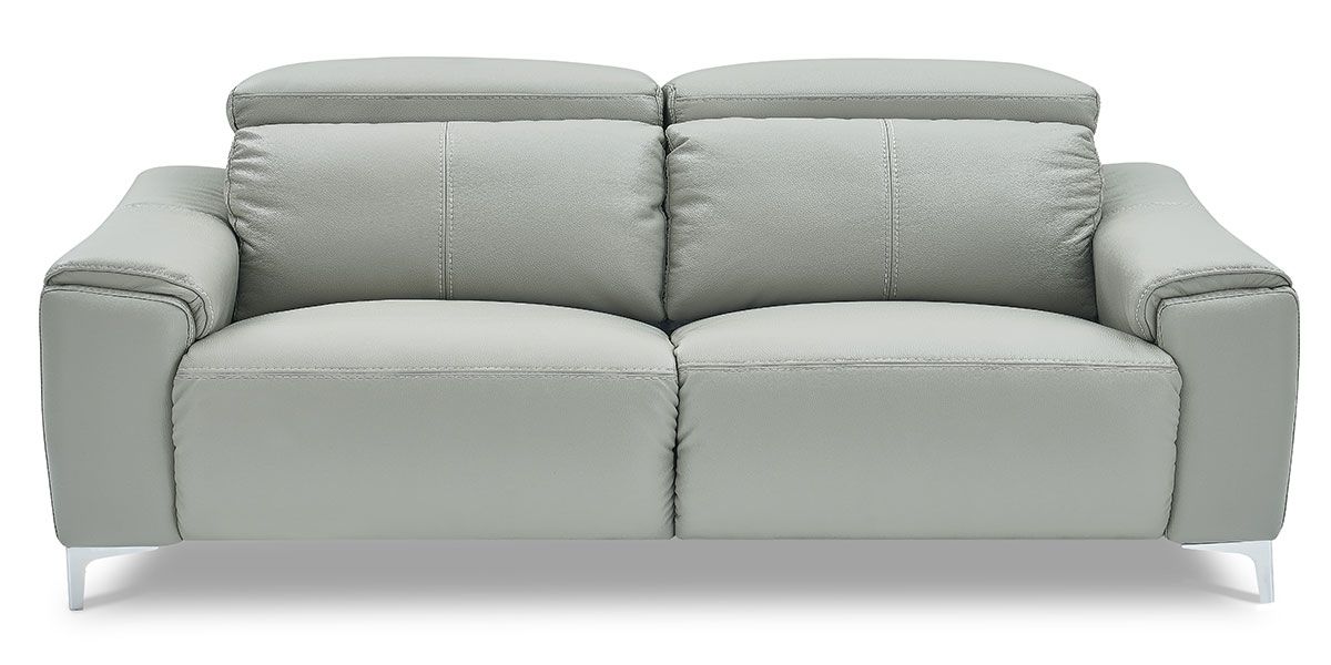 Canapé_relaxation_électrique_3_places_en_cuir_BIANCA_-_Gris_clair_1_LaMaisonDuCanapé