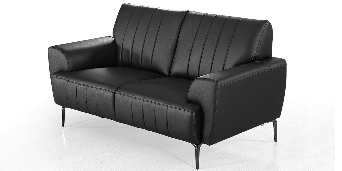 Canapé_2_places_Cuir_ROMY_-_Noir_2_LaMaisonDuCanapé