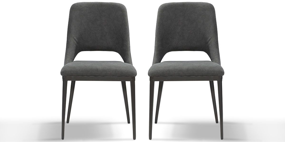 Chaise_Design_velours_PUNE_-_Gris_-_Lot_de_2_1_LaMaisonDuCanapé
