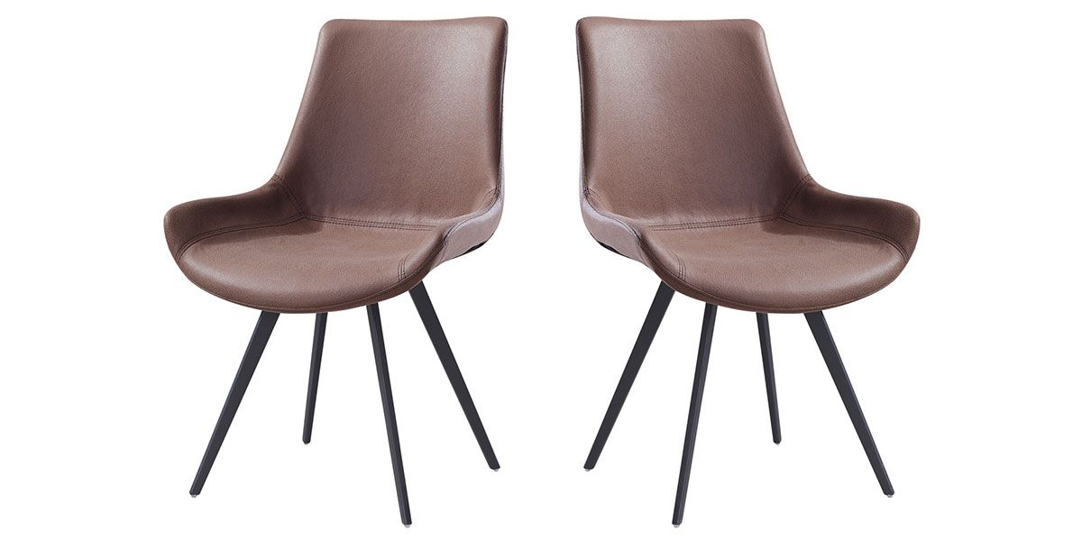 Chaise_Design_NOOR_-_Marron_clair_-_Lot_de_2_1_LaMaisonDuCanapé