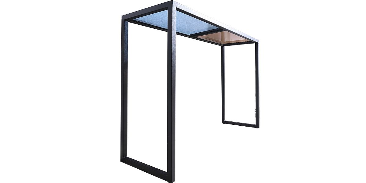 Console_verre_ESPRIT_-_Marron_/_Bleu_4_LaMaisonDuCanapé