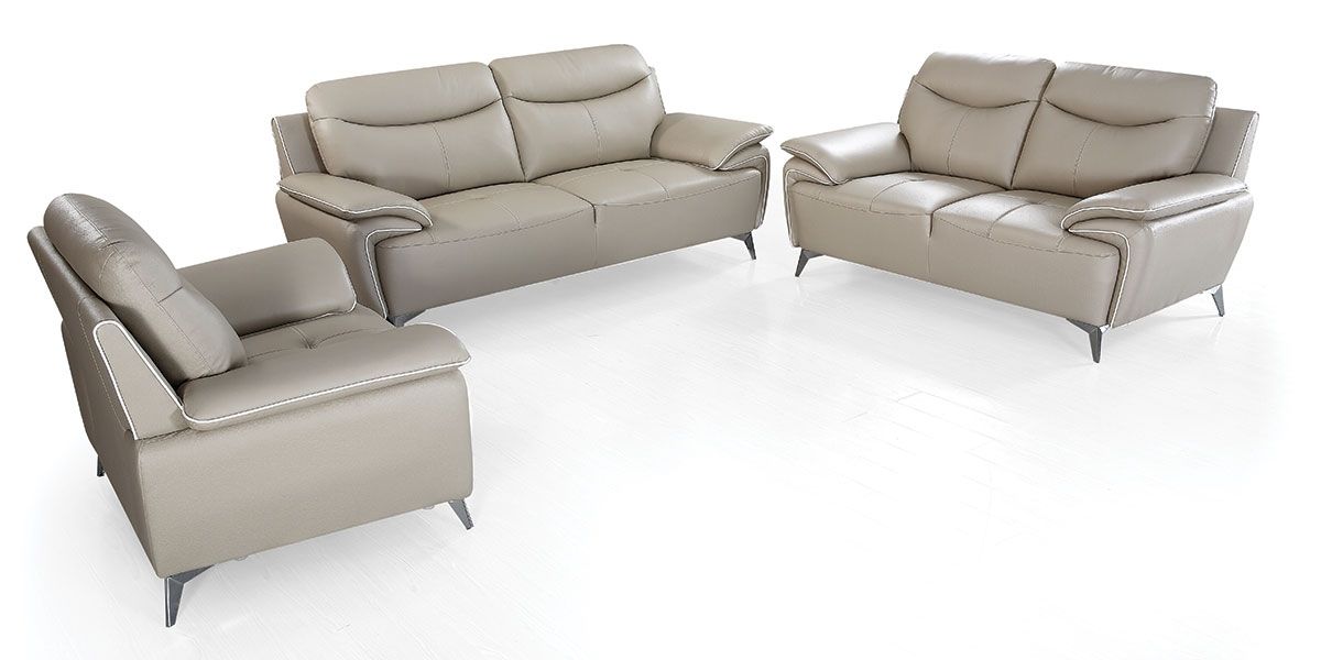 Canapé_2_places_Cuir_MAEL_-_Beige_4_LaMaisonDuCanapé