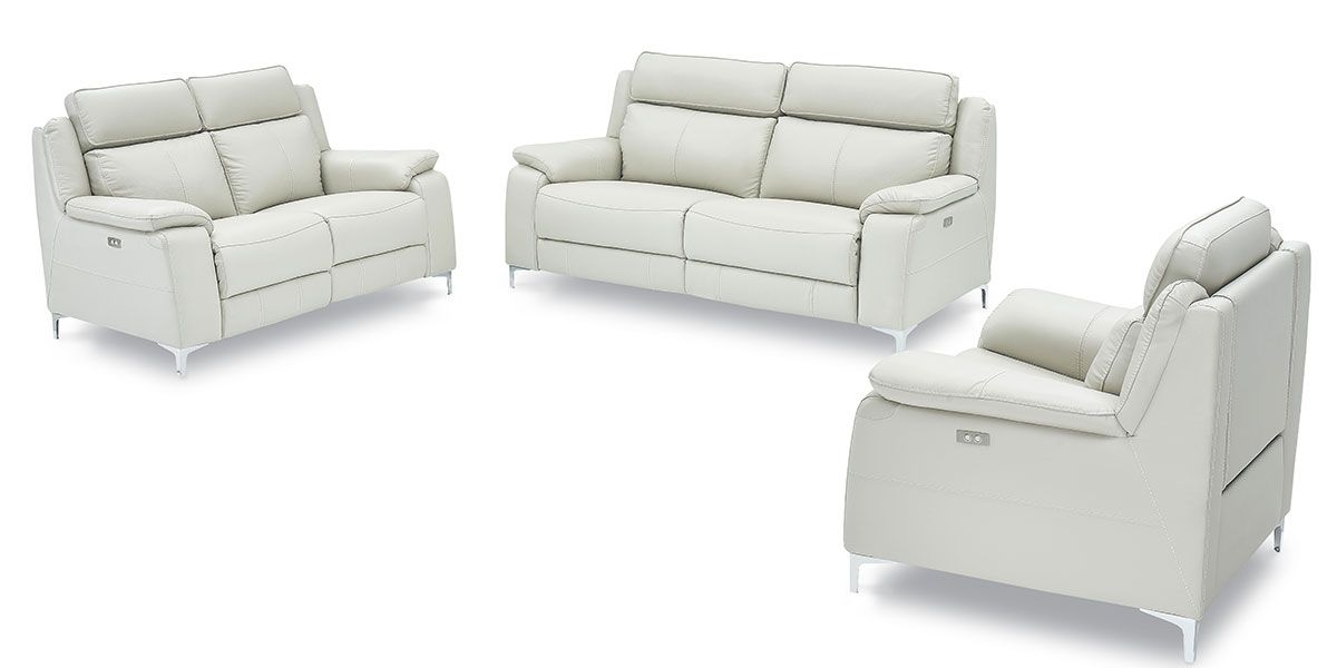 Fauteuil_relaxation_électrique_1_place_en_cuir_KARA_-_Gris_clair_6_LaMaisonDuCanapé