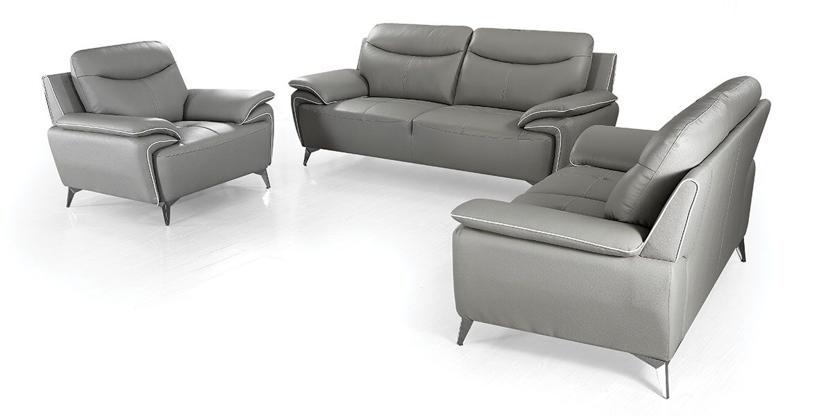 Fauteuil_cuir_Design_MAEL_-_Gris_4_LaMaisonDuCanapé