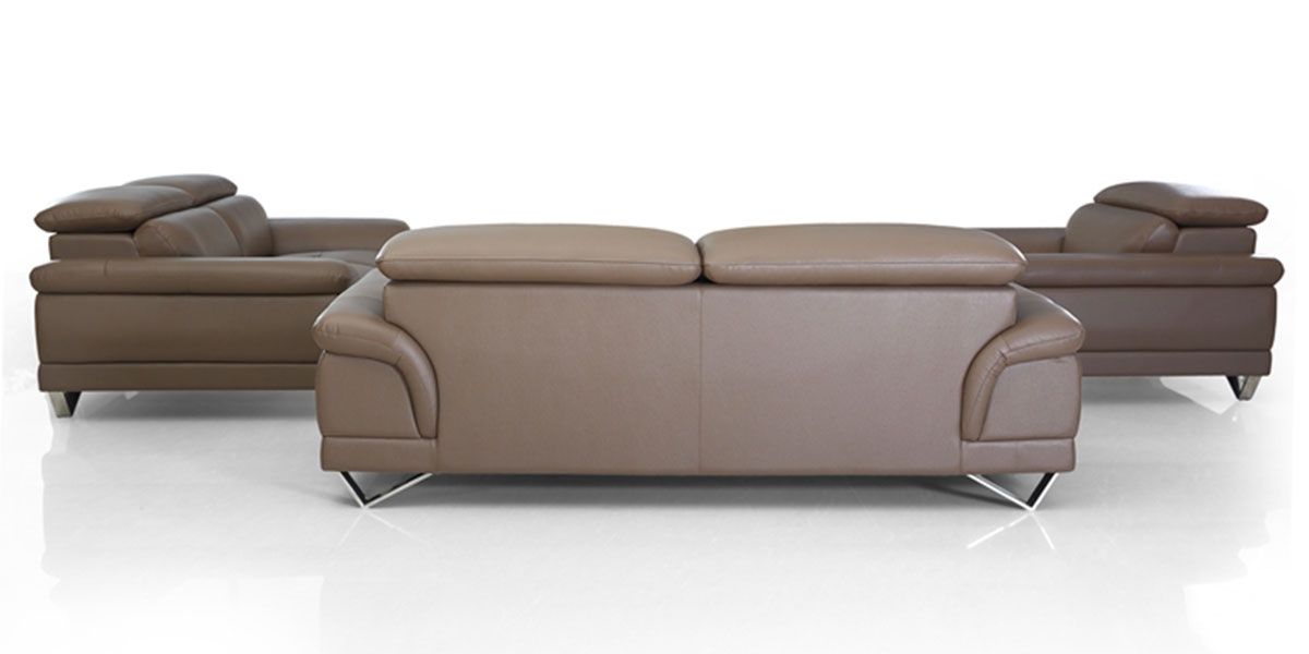 Fauteuil_Design_en_cuir_BRAME_-_Marron_clair_3_LaMaisonDuCanapé