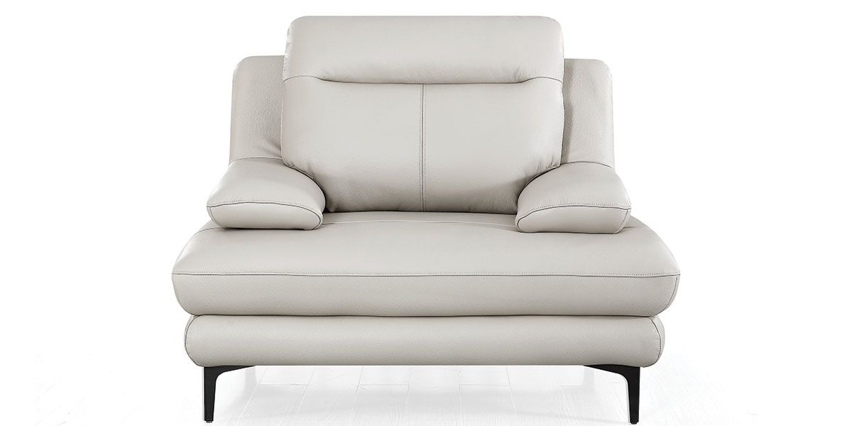 Fauteuil_cuir_Design_avec_dossier_avance-recul_LYA_-_Beige_1_LaMaisonDuCanapé