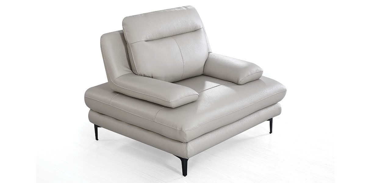 Fauteuil_cuir_Design_avec_dossier_avance-recul_LYA_-_Beige_2_LaMaisonDuCanapé