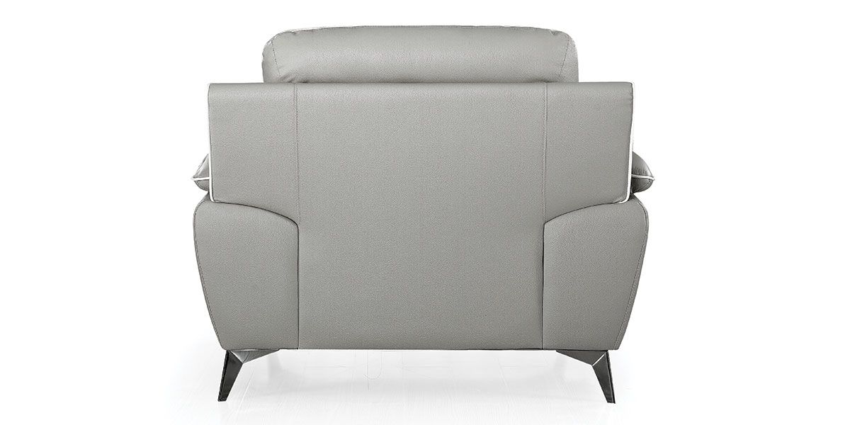 Fauteuil_cuir_Design_MAEL_-_Gris_3_LaMaisonDuCanapé