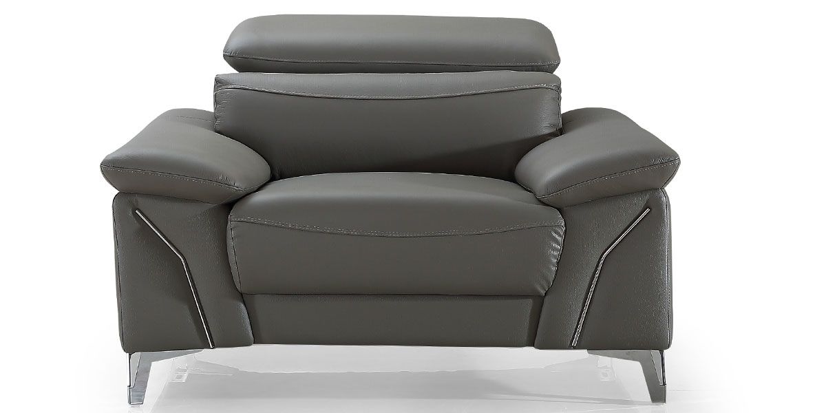 Fauteuil_Design_en_cuir_MILAN_-_Gris_1_LaMaisonDuCanapé