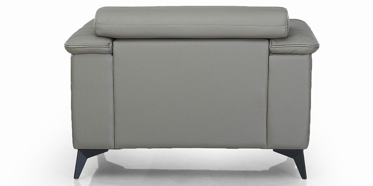 Fauteuil_Design_en_cuir_NEYLA_-_Gris_3_LaMaisonDuCanapé