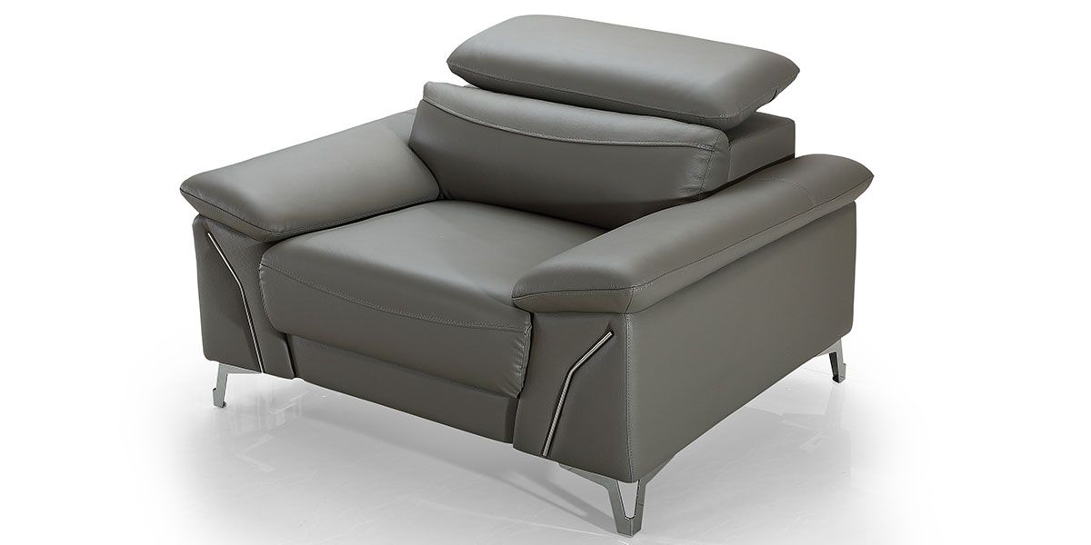Fauteuil_Design_en_cuir_MILAN_-_Gris_3_LaMaisonDuCanapé