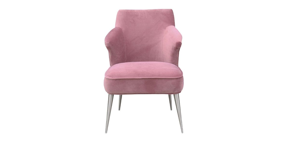 Fauteuil_en_velours_KILIAN_-_Rose_2_LaMaisonDuCanapé