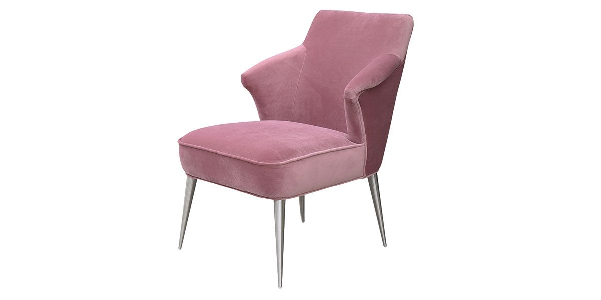 Fauteuil_en_velours_KILIAN_-_Rose_1_LaMaisonDuCanapé