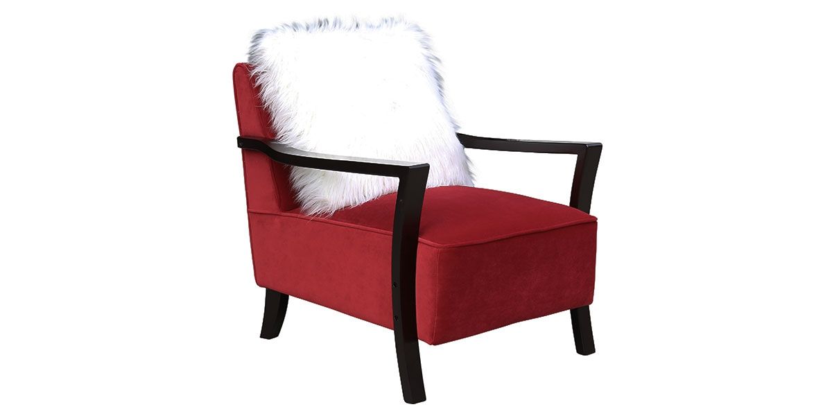 Fauteuil_en_velours_ROMA_-_Rouge_2_LaMaisonDuCanapé