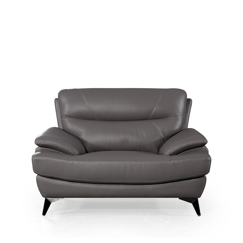Fauteuil_en_cuir_MYLOS_-Gris_1_LaMaisonDuCanapé