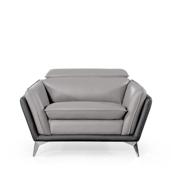 Fauteuil_en_cuir_NAEL_-_Gris_1_LaMaisonDuCanapé