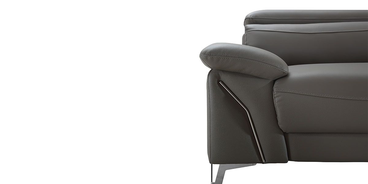 Fauteuil_Design_en_cuir_MILAN_-_Gris_5_LaMaisonDuCanapé