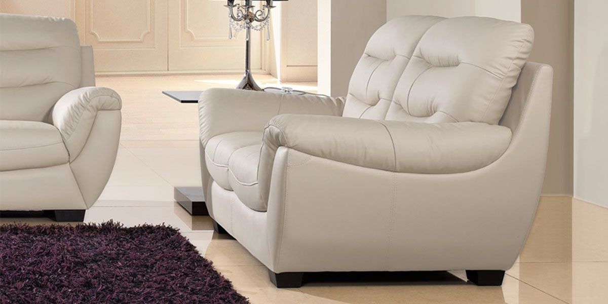 Canapé_2_places_en_cuir_beige_CORAL_LaMaisonDuCanapé