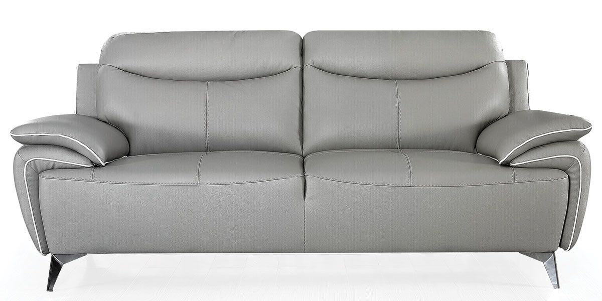 Canapé_3_places_Cuir_MAEL_-_Gris_LaMaisonDuCanapé