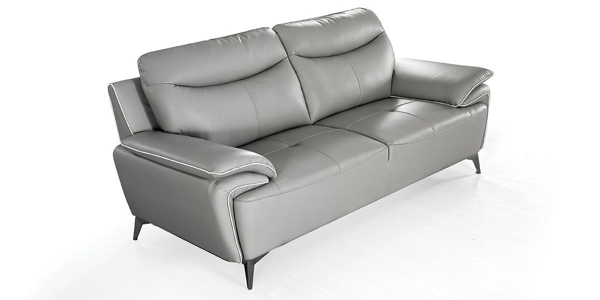 Canapé_3_places_Cuir_MAEL_-_Gris_LaMaisonDuCanapé