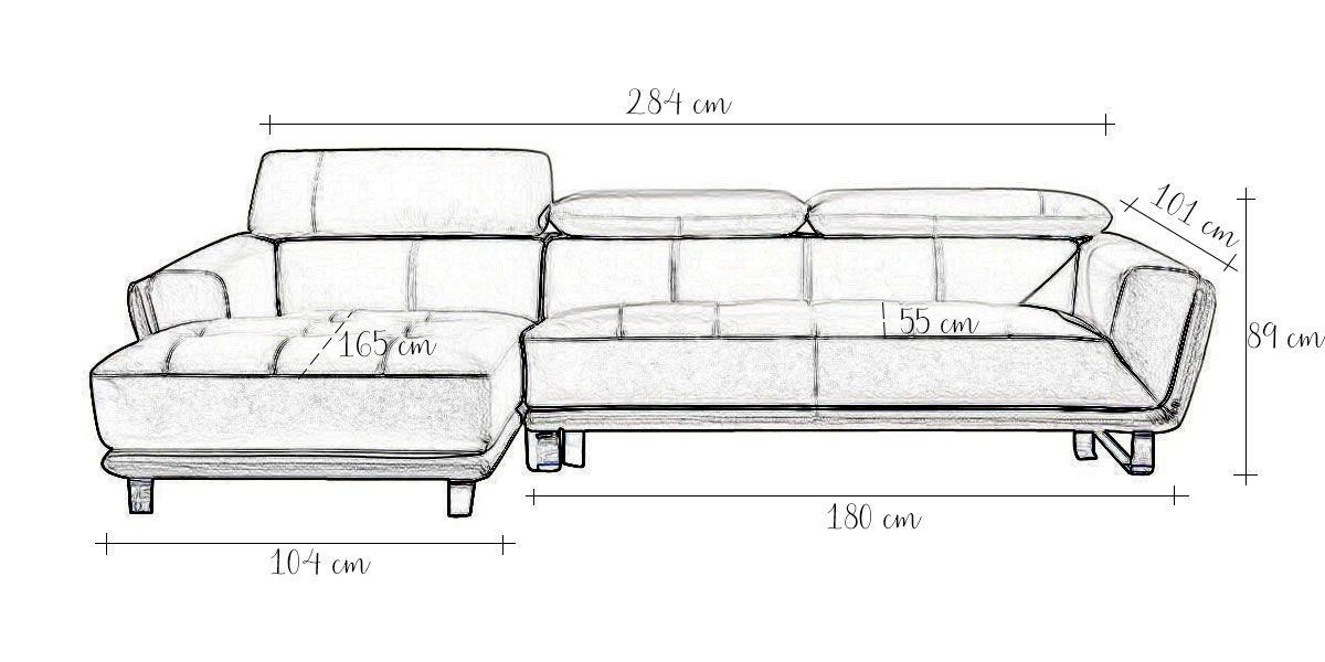 Canapé_Cuir_Angle_CELINE_LaMaisonDuCanapé