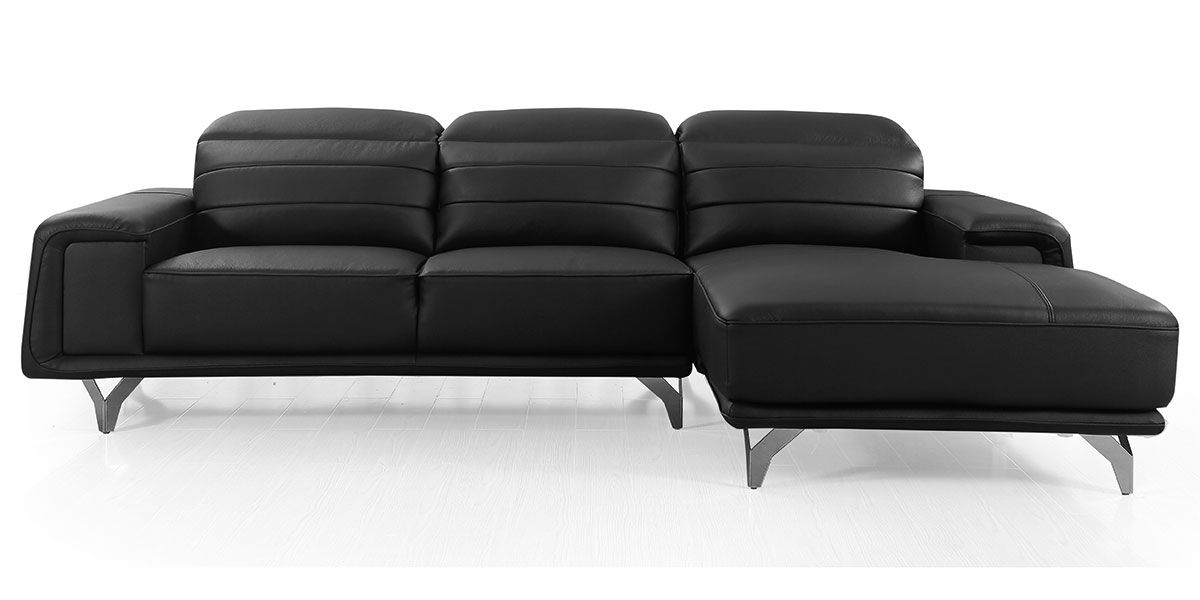 Canapé_d'angle_droit_en_cuir_KARL_-_Noir_LaMaisonDuCanapé