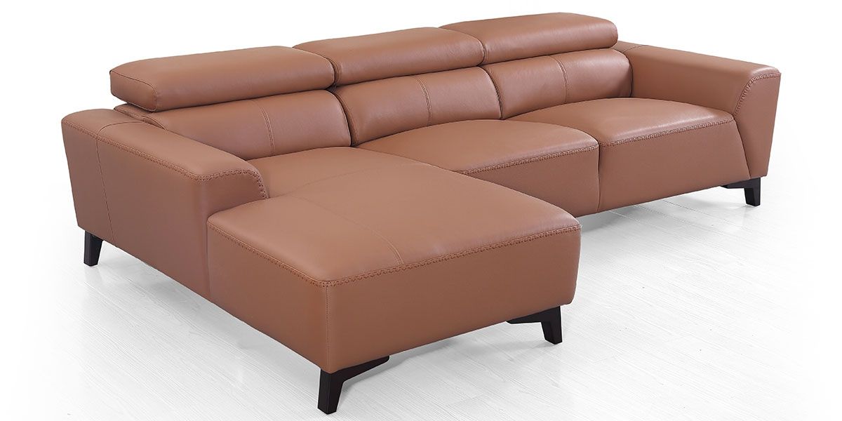 Canapé_d'angle_gauche_en_cuir_BLOUM_-_Cognac_LaMaisonDuCanapé