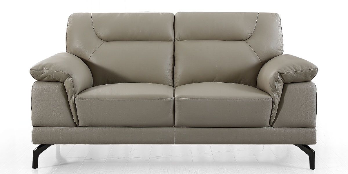 Canapé_2_places_Cuir_BRODY_-_Beige_LaMaisonDuCanapé