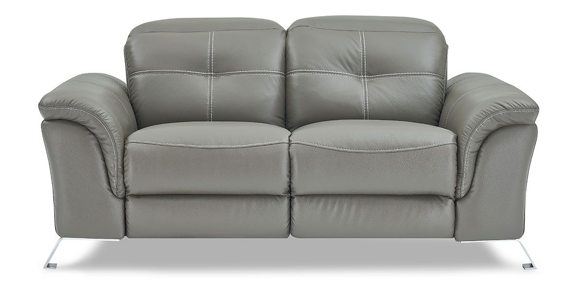 Canapé_relaxation_électrique_2_places_en_cuir_DENY_-_Taupe_LaMaisonDuCanapé