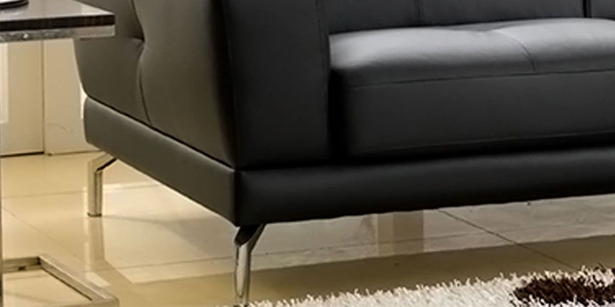 Canapé_d'angle_droit_en_cuir_noir_OSLO_LaMaisonDuCanapé